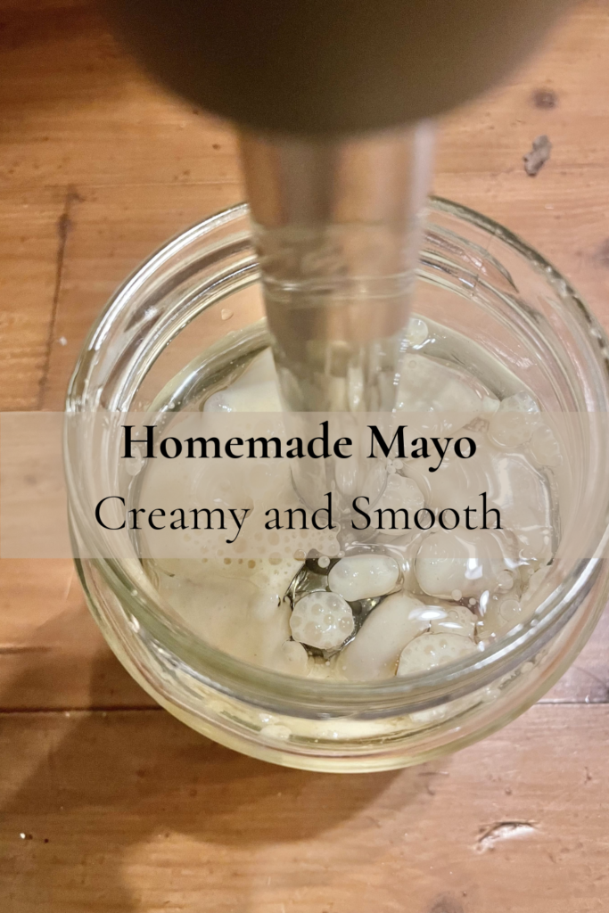 Mayo in the jar.