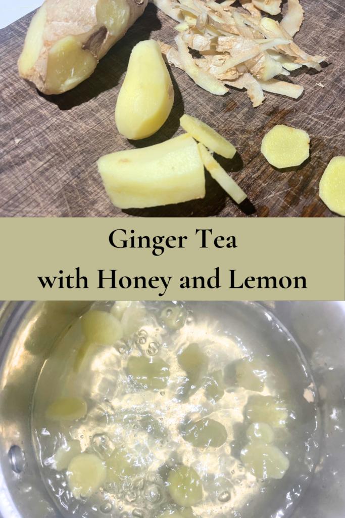 Ginger tea.